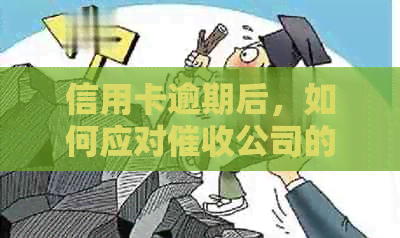 信用卡逾期后，如何应对公司的催讨并解决单位的误解？