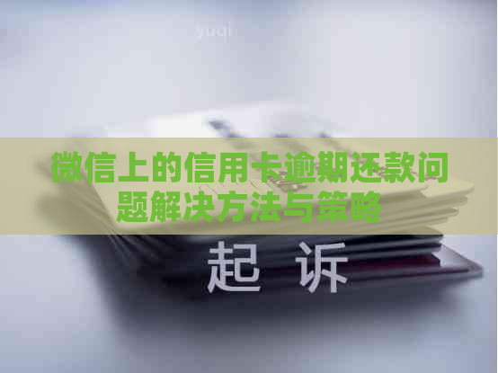 微信上的信用卡逾期还款问题解决方法与策略