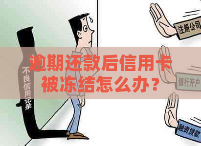 逾期还款后信用卡被冻结怎么办？