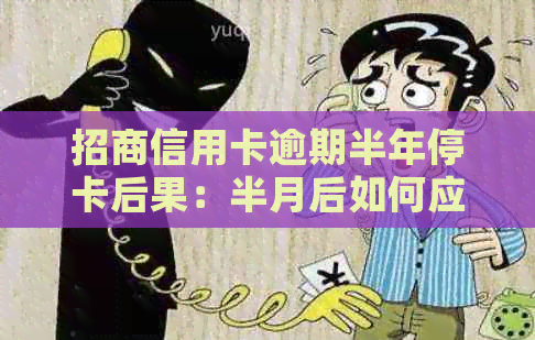 招商信用卡逾期半年停卡后果：半月后如何应对？