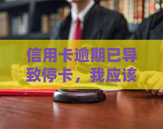 信用卡逾期已导致停卡，我应该如何解决这个问题？