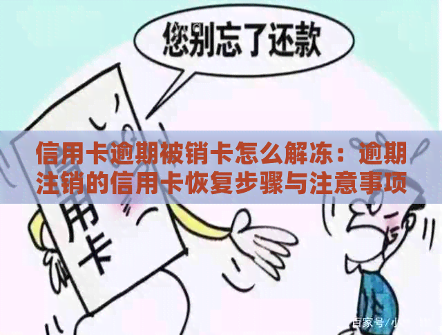 信用卡逾期被销卡怎么解冻：逾期注销的信用卡恢复步骤与注意事项