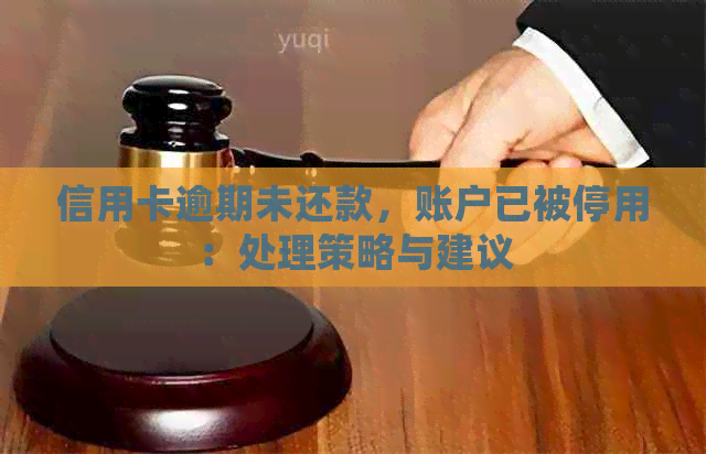 信用卡逾期未还款，账户已被停用：处理策略与建议