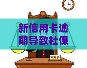 新信用卡逾期导致社保卡冻结，应该如何处理？