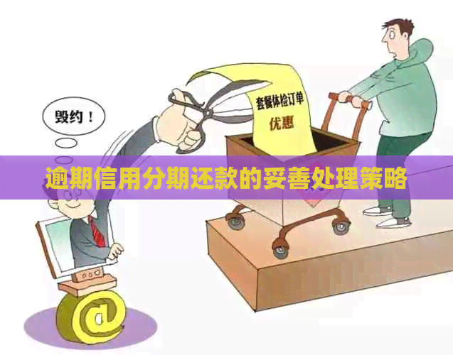 逾期信用分期还款的妥善处理策略