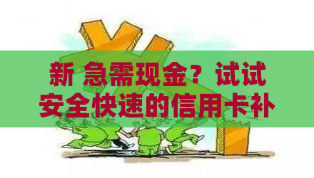 新 急需现金？试试安全快速的信用卡补卡服务！