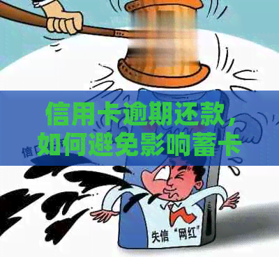 信用卡逾期还款，如何避免影响蓄卡？