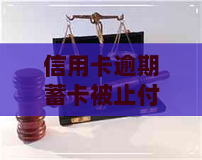 信用卡逾期蓄卡被止付