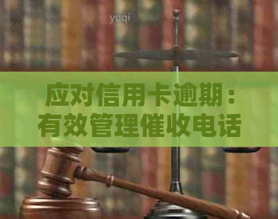 应对信用卡逾期：有效管理电话的实用策略