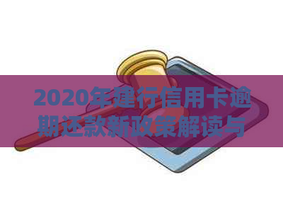 2020年建行信用卡逾期还款新政策解读与应对策略