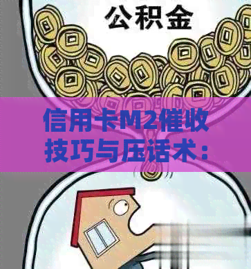 信用卡M2技巧与压话术：提高效率与降低风险