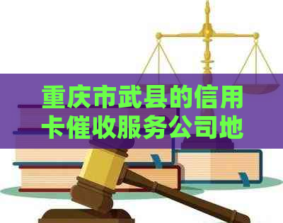 重庆市武县的信用卡服务公司地址查询