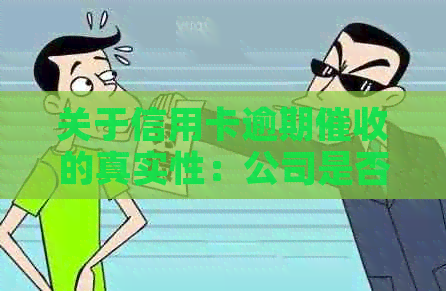 关于信用卡逾期的真实性：公司是否真的上门追讨？