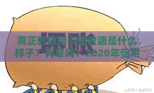 真正的信用卡函是什么样子？有章吗？2020年信用卡规定