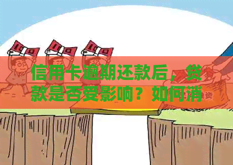 信用卡逾期还款后，贷款是否受影响？如何消除信用记录的负面影响？