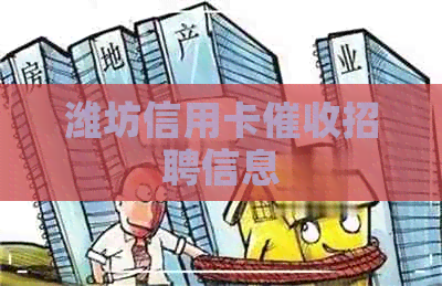 潍坊信用卡招聘信息