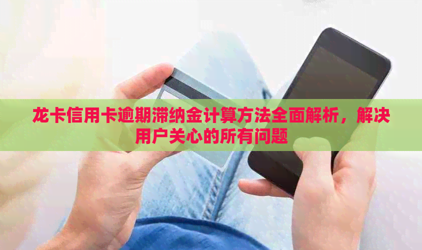 龙卡信用卡逾期滞纳金计算方法全面解析，解决用户关心的所有问题