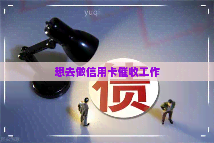 想去做信用卡工作