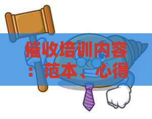 培训内容：范本、心得、总结与文案，全面掌握技巧