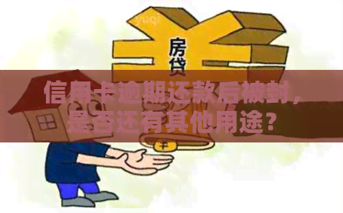 信用卡逾期还款后被封，是否还有其他用途？