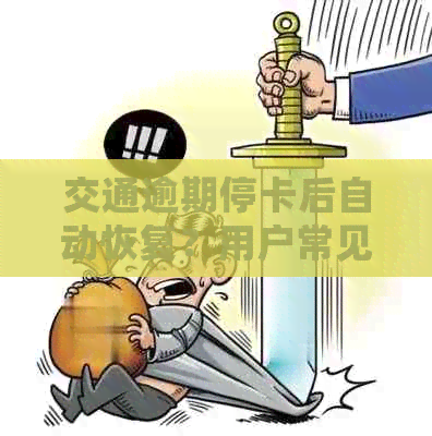 交通逾期停卡后自动恢复？用户常见问题解答与相关政策解读