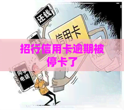 招行信用卡逾期被停卡了