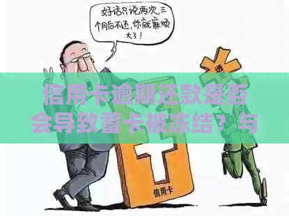 信用卡逾期还款是否会导致蓄卡被冻结？与银行名下账户有关吗？