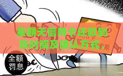 星期天信用卡还款到账时间及确认方式，确保您的资金安全