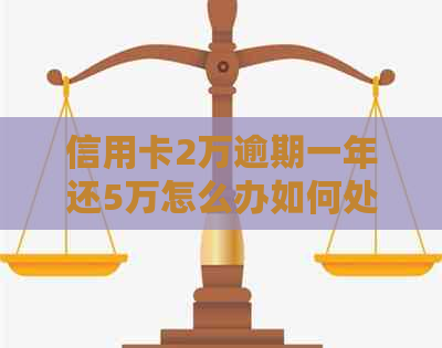 信用卡2万逾期一年还5万怎么办如何处理逾期还款和可能的后果