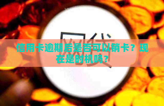 信用卡逾期后是否可以销卡？现在是时机吗？