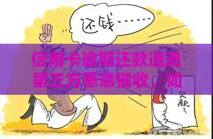 信用卡逾期还款遭遇第三方恶意，如何应对并解决？