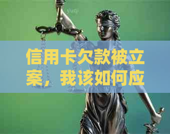 信用卡欠款被立案，我该如何应对？