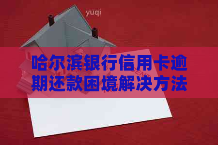 哈尔滨银行信用卡逾期还款困境解决方法，还不上怎么办？