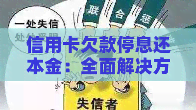 信用卡欠款停息还本金：全面解决方案与相关注意事项