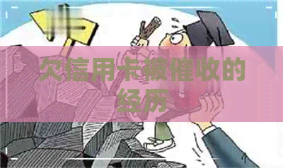 欠信用卡被的经历