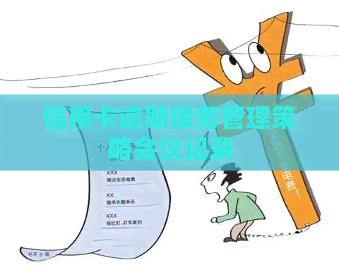 信用卡逾期债务管理策略会议记录