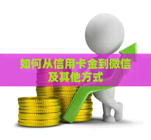 如何从信用卡金到微信及其他方式