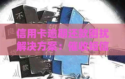 信用卡逾期还款困扰解决方案：短信应对策略与建议