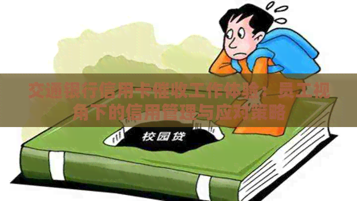 交通银行信用卡工作体验：员工视角下的信用管理与应对策略