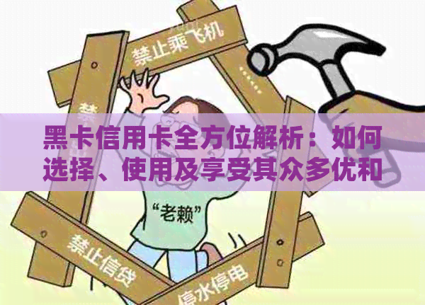 黑卡信用卡全方位解析：如何选择、使用及享受其众多优和特权的详细指南