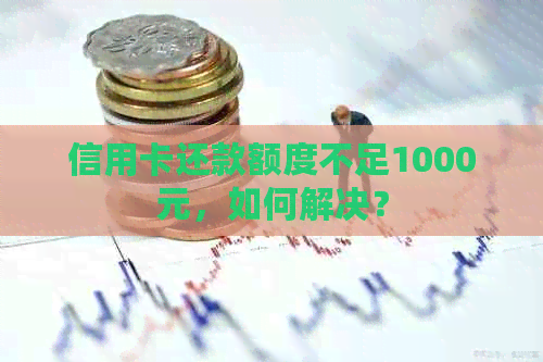 信用卡还款额度不足1000元，如何解决？