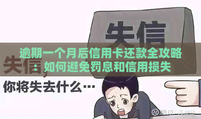 逾期一个月后信用卡还款全攻略：如何避免罚息和信用损失