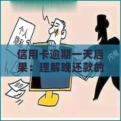 信用卡逾期一天后果：理解晚还款的影响及其解决方案