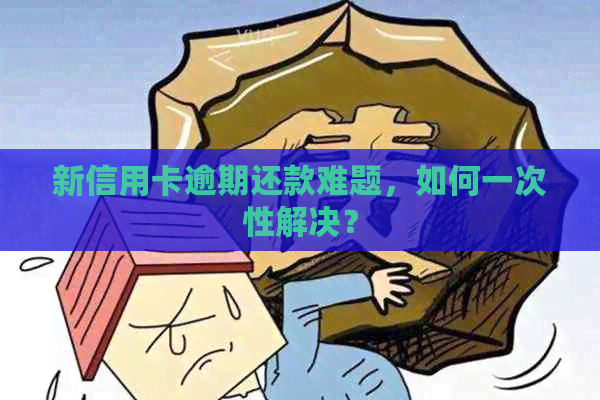 新信用卡逾期还款难题，如何一次性解决？