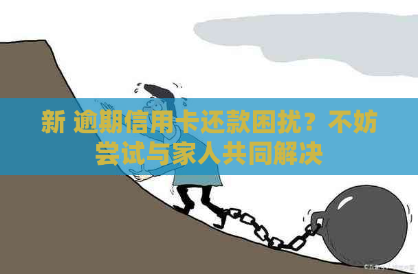 新 逾期信用卡还款困扰？不妨尝试与家人共同解决