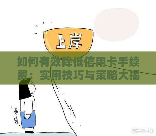 如何有效降低信用卡手续费：实用技巧与策略大揭秘