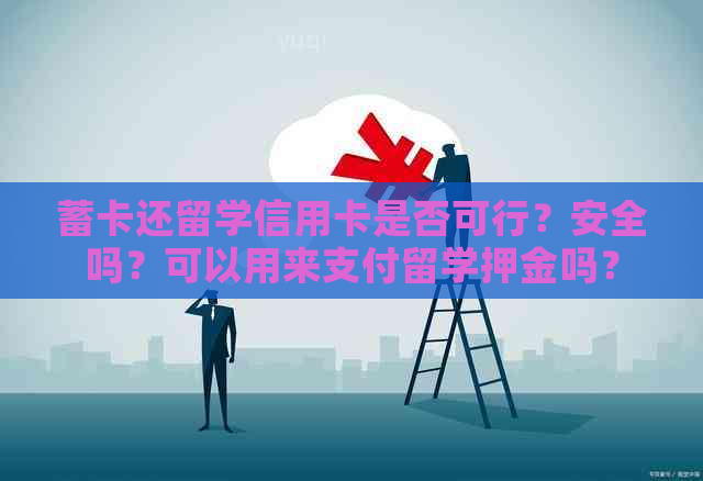 蓄卡还留学信用卡是否可行？安全吗？可以用来支付留学押金吗？