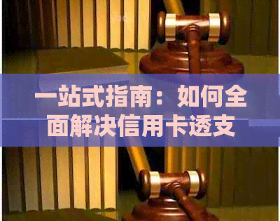 一站式指南：如何全面解决信用卡透支账单还款问题，从逾期到低利率贷款