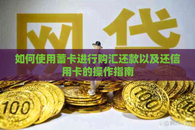 如何使用蓄卡进行购汇还款以及还信用卡的操作指南