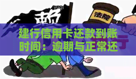 建行信用卡还款到账时间：逾期与正常还款对比分析
